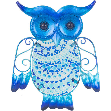 Signes Grimalt Muro Adorno Garden Owl Blue Garden 1x16x21cm 30193