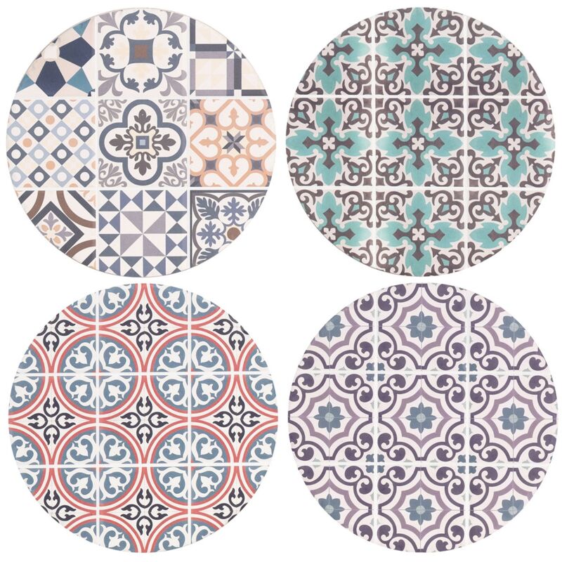 Signes Grimalt - Numbamantel Cuisine salvamanteles 4U multicolor salvamanteles 18X18X1CM 22530