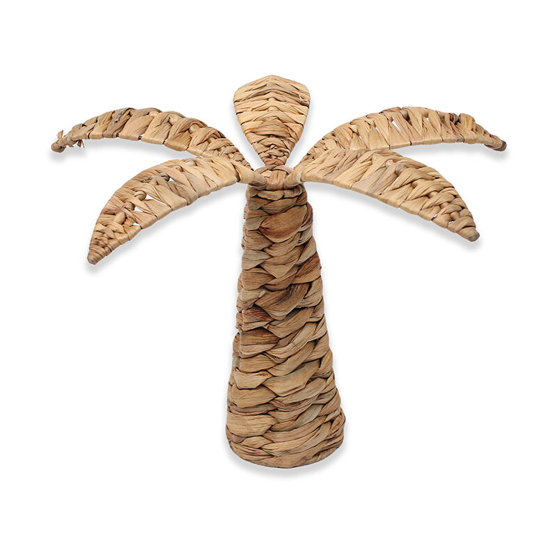 Signes Grimalt - Paniers Décoration Palmier Figure Marron 26x36x36cm