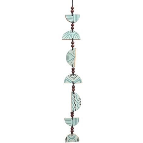 Signes Grimalt Pendente in legno sospeso  Pendente verde - 52x8x1cm