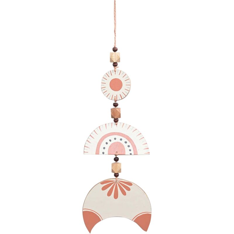 Pendentif en Bois Pendentifs Blancs 58x18x1cm - Signes Grimalt