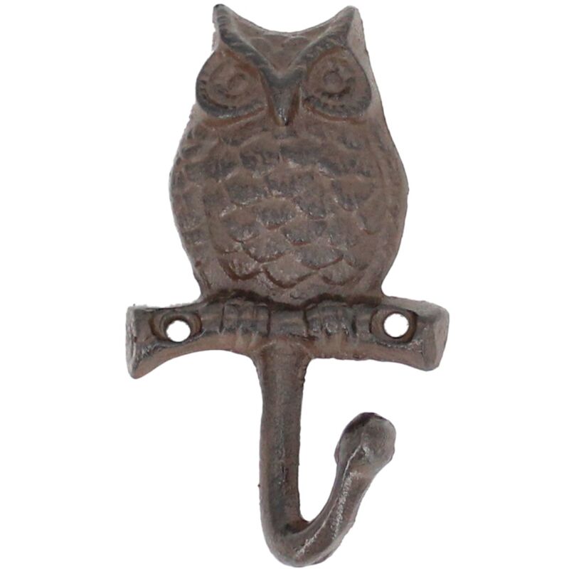 Signes Grimalt - Cintre hibou en fonte pour décoration murale