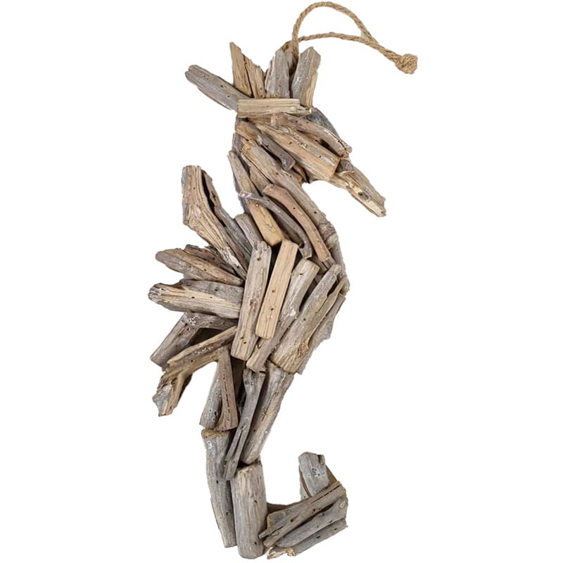 Signes Grimalt - Pendentifs Hippocampe Figurine Marron - 42x20x3cm