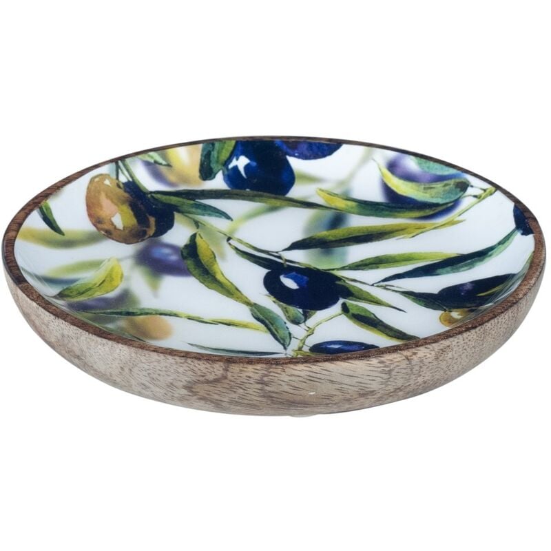 Piatto da cucina Piccole scatole di olive e vassoi multicolore 15x15x2cm 16678 - multicolour - Signes Grimalt