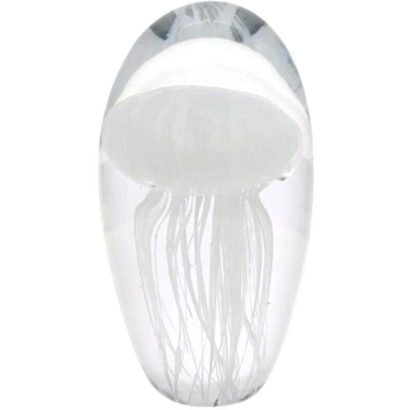 Signes Grimalt - Presse-papier méduse en cristal Transparent, décoration de bureau, cadeau pour la maison