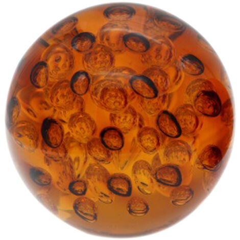 Signes Grimalt Pisapapel Presse-Papier Rond Marron - 10x10x10cm