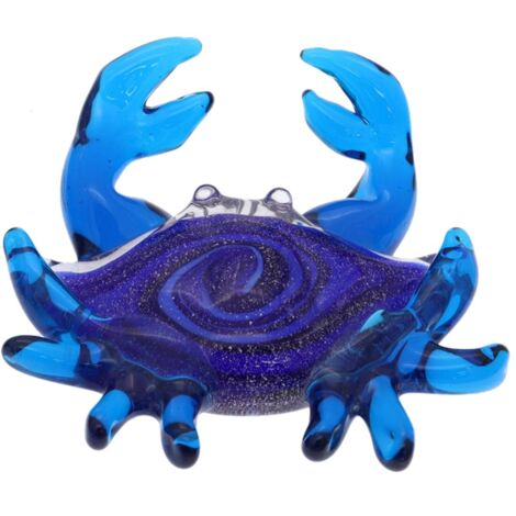 Signes Grimalt Pisapapel Regalo  Pisapapel Cangrejo Pisapapeles Azul 11x13x5cm 35893
