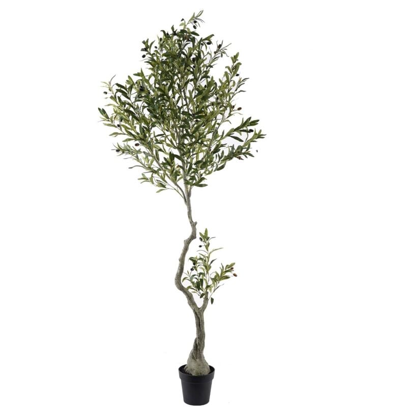 Signes Grimalt - Grand olivier artificiel pour décoration intérieure et extérieure, idéal pour les jardins, les salons et les événements.