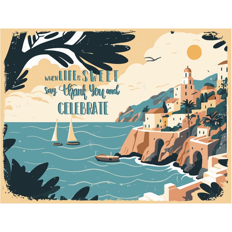 Plaque Murale Plaques Métal Bleues Rectangulaires 33x25x1cm Style Déco Vintage - Signes Grimalt