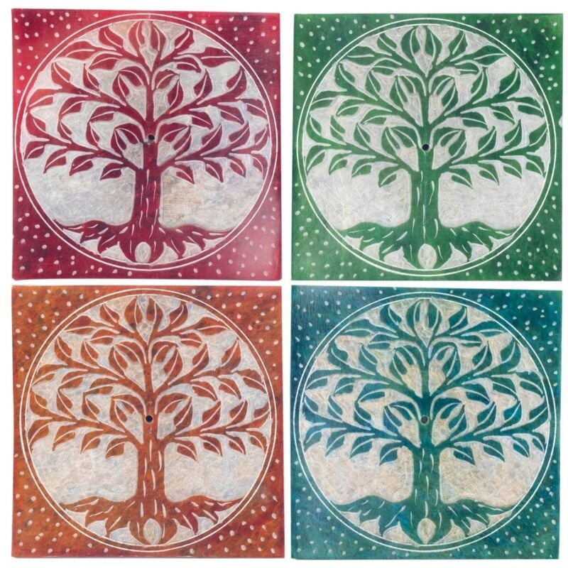 Signes Grimalt - Brûleur d'encens arbre vie spiritualité zen décoration maison