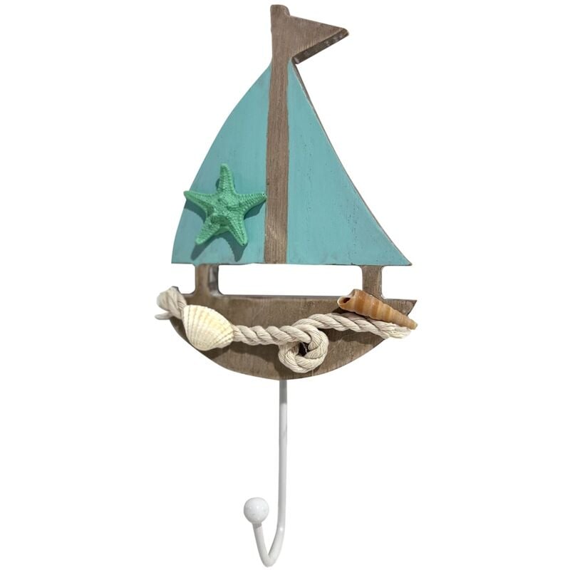 Signes Grimalt - Porte-manteaux Boat Hanger Brut - 24x11x5cm