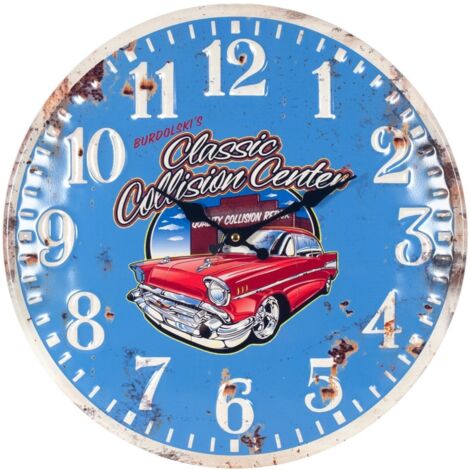 Signes Grimalt Reloj Adorno Pared  Reloj Relojes Azul 3x40x40cm 22931