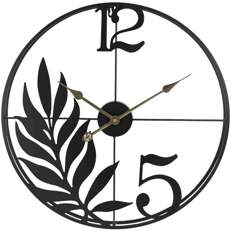 Signes Grimalt Reloj Adorno Pared  Reloj Relojes Negro 60x6x60cm 26973