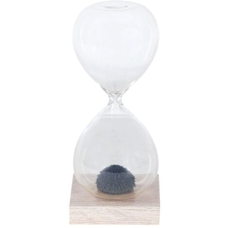 Signes Grimalt Reloj Arena Regalo  Reloj Imán 30 Segundos  Pisapapeles Blanco 7x7x17cm 18851