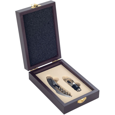 Signes Grimalt Set Box OpenBotellas Set  Rechteckig schwarz - 4x17x11cm