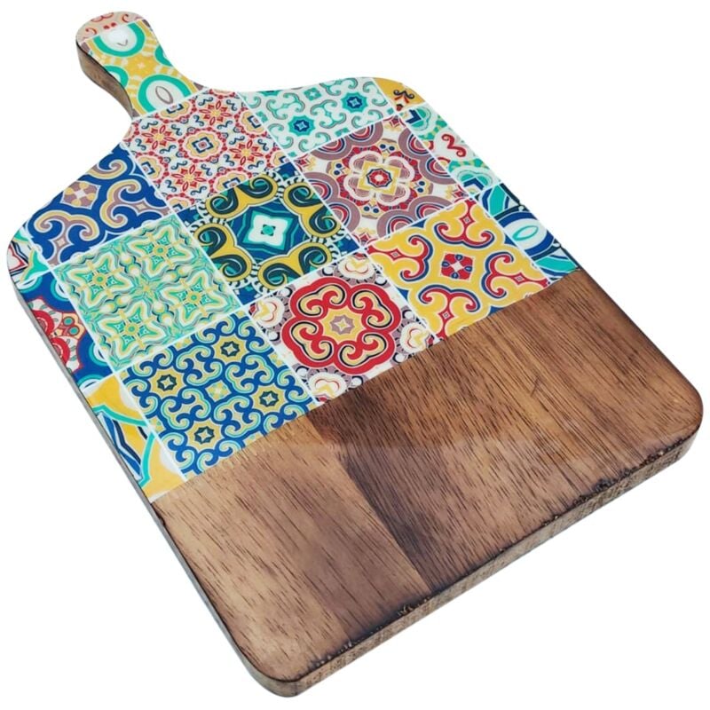 Signes Grimalt - Petite planche à découper hydraulique pour cuisine vintage