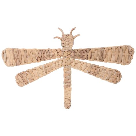 Signes Grimalt Tableaux de décoration murale libellule figurine marron - 30x48x2cm