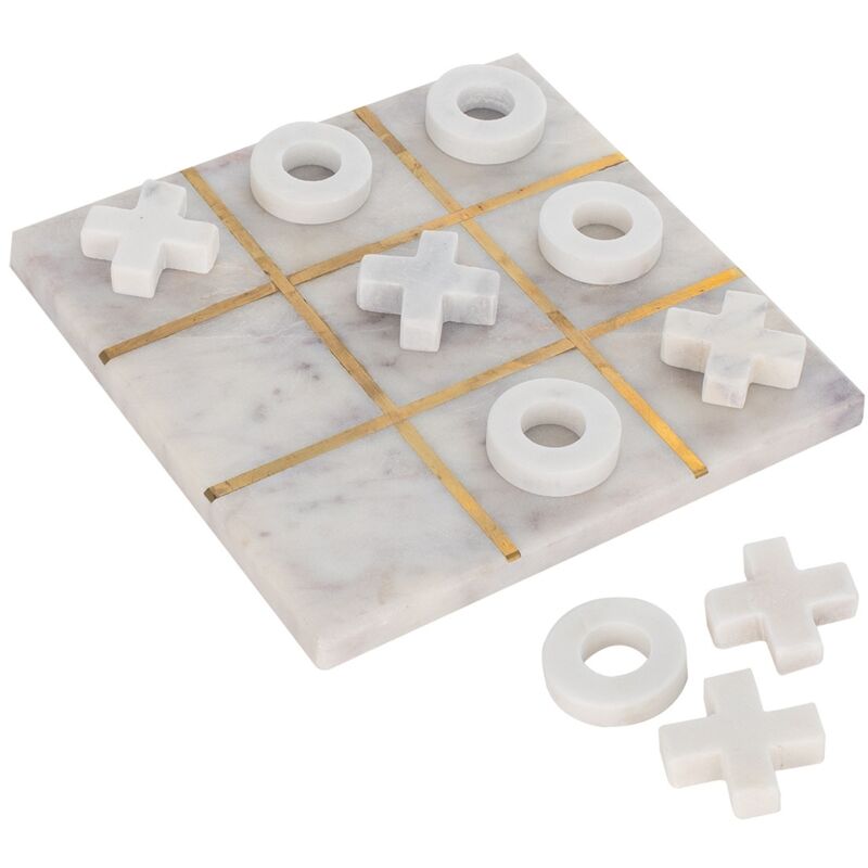 Trois matchs en cadeau Raya Table jeu trois à Raya Games White 21x21x2cm 28552 - Signes Grimalt