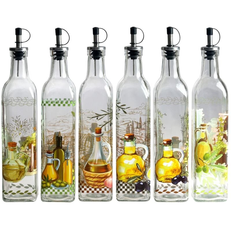 Signes Grimalt Ustensiles Oiler 6U Bidon d'Huile Transparent - 29x6x6cm