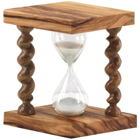 Signes Grimalt Ustensiles de cuisine Sand Watch 3 minutes Ustensiles bruns 6x13x13cm 312