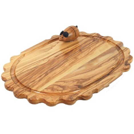 Signes Grimalt Utensilios Cocina  Plancha Oval Ratón Utensilios Marrón 25x34x5cm 40557