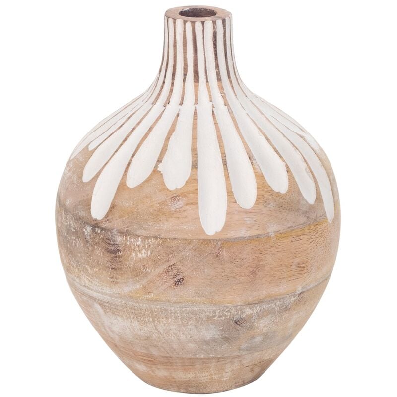 Vase Vase rouge - 20x16x16cm - Signes Grimalt