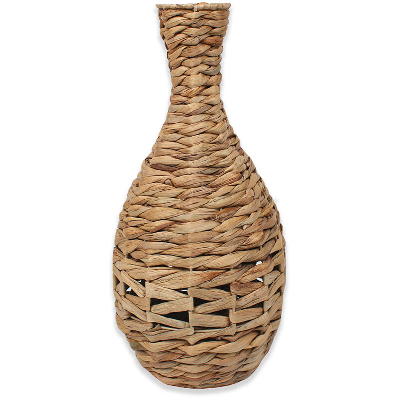 Vase Panier Marron 60x28x28cm - Décoration Boho Chic et Nordique - Signes Grimalt