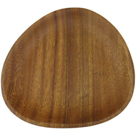 Signes Grimalt Vassoio triangolare per utensili  Vassoio ovale marrone - 3x27x26 cm