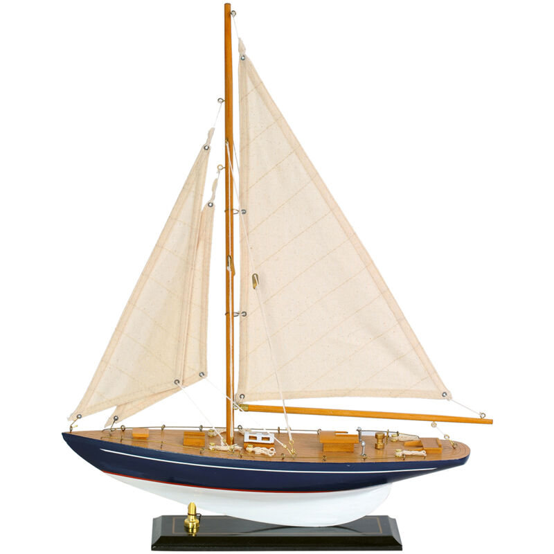 Signes Grimalt - Bateau Voilier Véhicules Modelage Bateau Blanc - 55x41x9cm