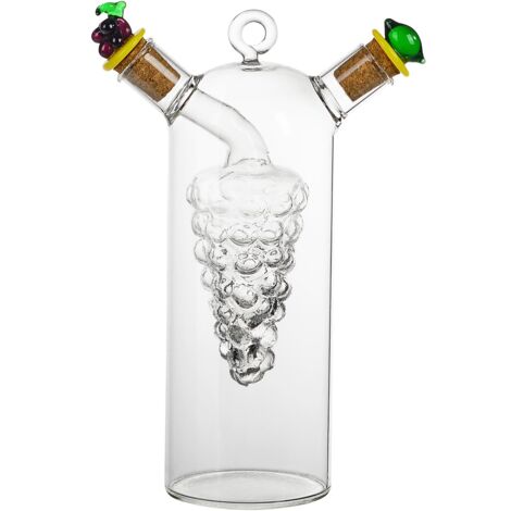Signes Grimalt Vinagrera Cocina Vinagreras Dos En Una Utensilios Transparente 6x9x18cm 5074