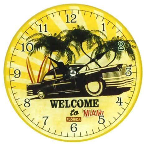 Signes Grimalt Wand adorno Uhr  3x17x17cm mehrfarbige Uhren 16185