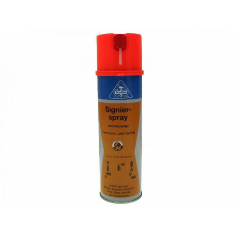 Signierspray leuchtorange 500 ml