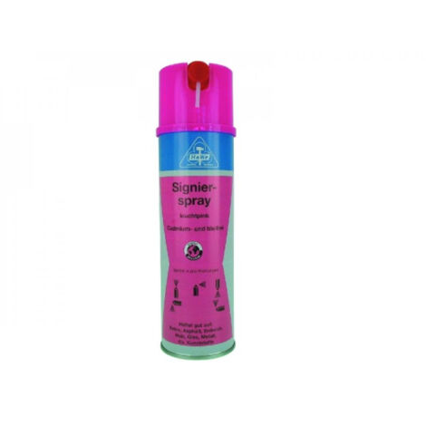 Signierspray leuchtpink 500 ml