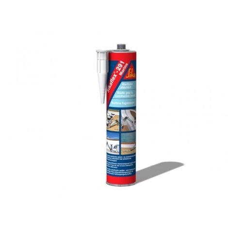 SIKA 291 POLIURETANO PEGAMENTO SELLADOR MARINO TUBO 300 CM NEGRO