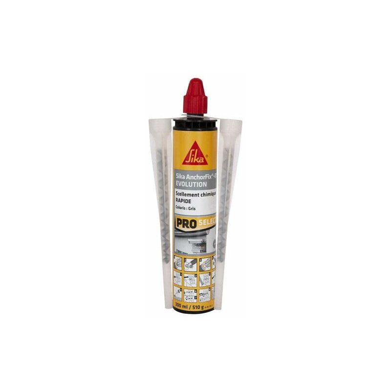 Image of Sika - Anchorfix-1 Evolution resina a tenuta rapida chimica - Grigio - 300ml - Gris