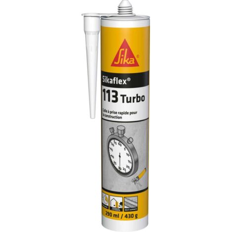 SIKA Baukleber schnellhärtend Sikaflex-113 Turbo - Weiss - 632352