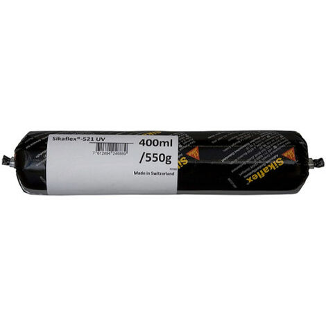 Sika – Colle mastic hybride 400ml – Blanc – Pour bois, métaux, céramiques – Résistante aux intempéries – Peut être peinte et poncée