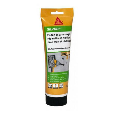 Sika – Enduit de rebouchage prêt à l'emploi pour béton et plâtre – Pâte blanche 425g – Épaisseur jusqu'à 10mm – Facile à poncer