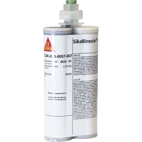 Sika Holzspachtelmasse Biresin AP350 (AB) Spachtelmasse für Holz, braun 400ml