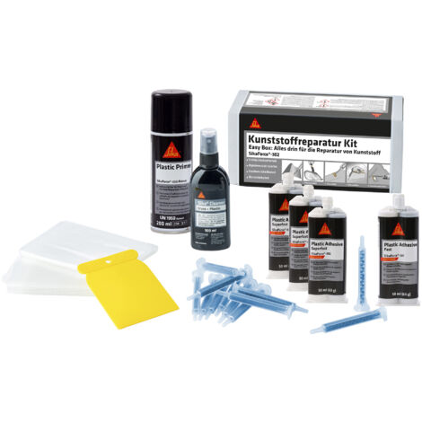 Sika Kunststoffreparatur Kit Force-302 + 301 + Primer