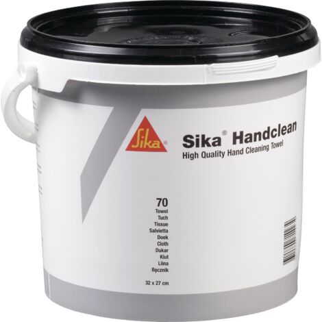 SIKA Lingettes pour les mains Sika® Handclean 70 serviettes ( 4000349626 )