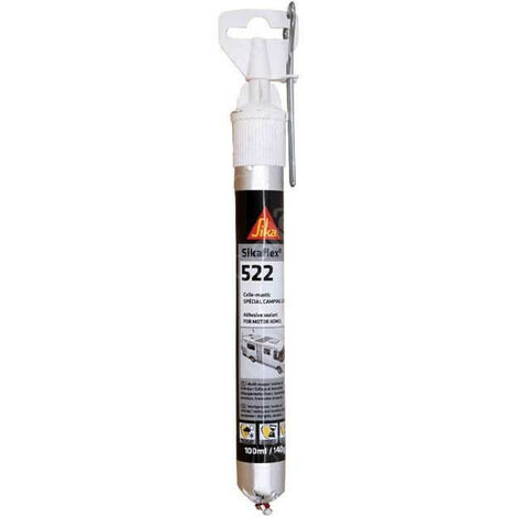 Sika – Mastic-colle multifonctionnel 100 ml – Pour collage panneaux solaires – Excellente adhérence sur verre, métal et bois – Faible émission