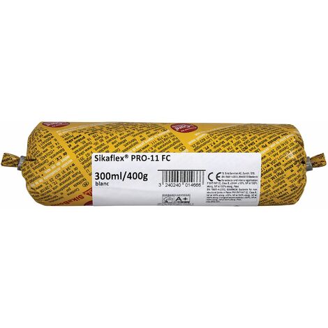 Sika – Mastic colle polyuréthane multi-usage 300ml – Résistant aux chocs et vibrations – Pour applications souples – 644877 - PRO 11 FC