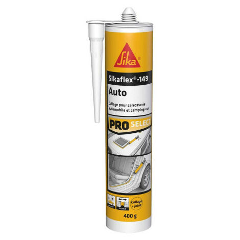 Sika – Mastic de fixation blanc 300 ml – Étanchéité souple pour aluminium, acier, bois – Résistant aux intempéries – 651990