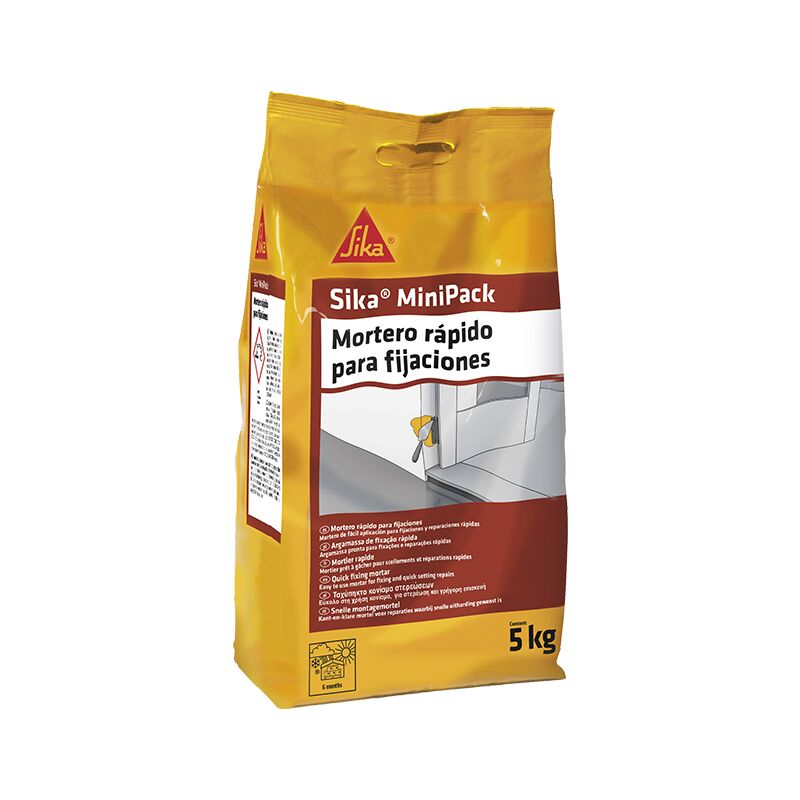 

Minipack mortero rapido fijac 5 kg - Sika