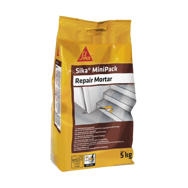 

Minipack mortero reparaciones 5 kg - Sika