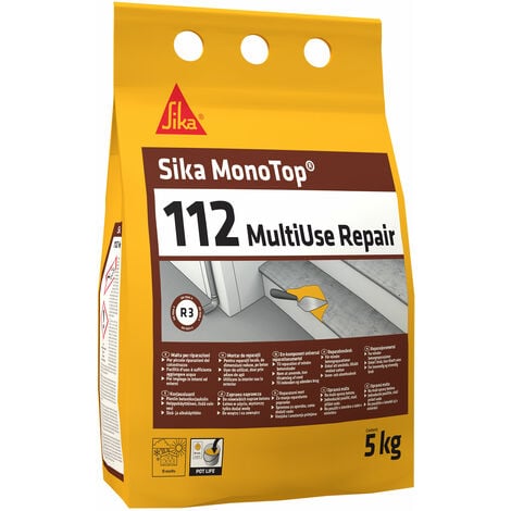 Sika MonoTop-112 , Reparaturmörtel, Betonreparatur 5kg