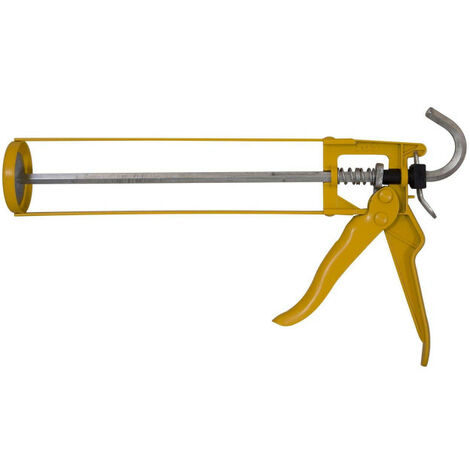 Sika – Pistolet extrudeur 300 ml – Corps métal – Pour cartouches 150-310 ml – Application produits chimiques – Prise en main ergonomique
