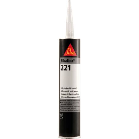 Sika Polyurethandichtstoff Sikaflex-221 300 ml uniweiß Kartusche - 15771
