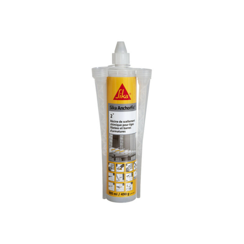 Image of Sika - AnchorFix 2 Plus Resina sigillante chimico - Grigio - 300 ml - Gris